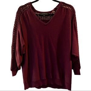 Lane Bryant Plus Size Purple Sweater NWOT. SIZE 18/20.